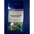 Sada akrylových korálků 3+4mm